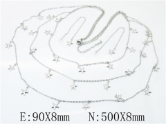 HY Wholesale 316L Stainless Steel Fashion jewelry Set-HY59S1801HPQ