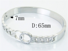 HY Wholesale Stainless Steel 316L Fashion Bangle-HY19B0644HLS