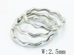 HY Wholesale Stainless Steel 316L Jewelry Rings-HY19R0870HGG