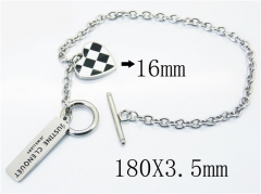 HY Wholesale 316L Stainless Steel Bracelets-HY80B1201OL
