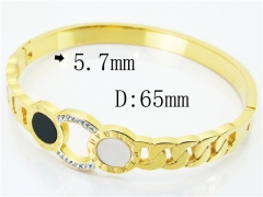 HY Wholesale Stainless Steel 316L Fashion Bangle-HY19B0648HOD