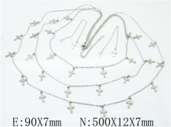 HY Wholesale 316L Stainless Steel Fashion jewelry Set-HY59S1773HPR