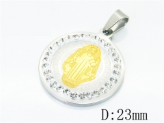 HY Wholesale 316L Stainless Steel Jewelry Pendant-HY12P1087JL