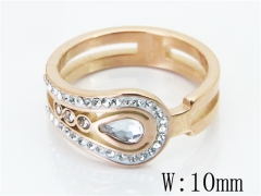 HY Wholesale Stainless Steel 316L Jewelry Rings-HY19R0854HHB
