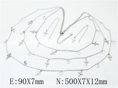 HY Wholesale 316L Stainless Steel Fashion jewelry Set-HY59S1760HPZ