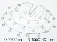 HY Wholesale 316L Stainless Steel Fashion jewelry Set-HY59S1775HPW