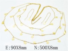 HY Wholesale 316L Stainless Steel Fashion jewelry Set-HY59S1784IHV