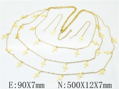 HY Wholesale 316L Stainless Steel Fashion jewelry Set-HY59S1772IHD