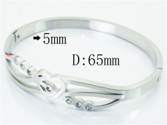 HY Wholesale Stainless Steel 316L Fashion Bangle-HY19B0656HJX