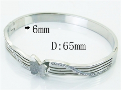 HY Wholesale Stainless Steel 316L Fashion Bangle-HY19B0653HMA