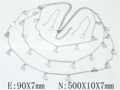 HY Wholesale 316L Stainless Steel Fashion jewelry Set-HY59S1789HPE