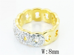 HY Wholesale Stainless Steel 316L Jewelry Rings-HY19R0859HCC