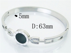 HY Wholesale Stainless Steel 316L Fashion Bangle-HY19B0638HLS