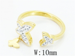 HY Wholesale Stainless Steel 316L Jewelry Rings-HY19R0862HAA
