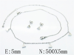 HY Wholesale 316L Stainless Steel Fashion jewelry Set-HY25S0763HHL