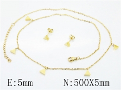 HY Wholesale 316L Stainless Steel Fashion jewelry Set-HY25S0764HJE