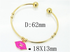 HY Wholesale Stainless Steel 316L Fashion Bangle-HY89B0062JLQ