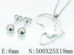 HY Wholesale 316L Stainless Steel Fashion jewelry Set-HY91S1039PV
