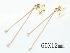 HY Wholesale 316L Stainless Steel Earrings-HY49E0015MLT