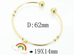 HY Wholesale Stainless Steel 316L Fashion Bangle-HY89B0065JLX