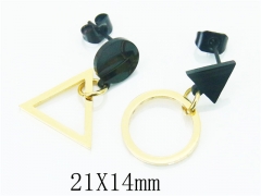 HY Wholesale 316L Stainless Steel Earrings-HY49E0002LL