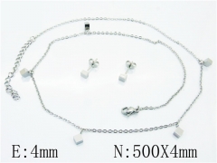 HY Wholesale 316L Stainless Steel Fashion jewelry Set-HY25S0765HHL