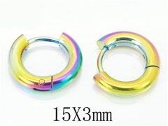 HY Wholesale 316L Stainless Steel Earrings-HY70E0217ILS