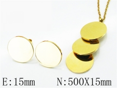 HY Wholesale 316L Stainless Steel Fashion jewelry Set-HY25S0744HJW