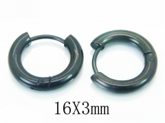 HY Wholesale 316L Stainless Steel Earrings-HY70E0213ILT