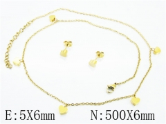 HY Wholesale 316L Stainless Steel Fashion jewelry Set-HY25S0768HJE