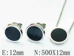 HY Wholesale 316L Stainless Steel Fashion jewelry Set-HY25S0747HKW