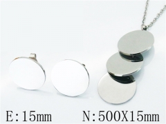 HY Wholesale 316L Stainless Steel Fashion jewelry Set-HY25S0743HIQ