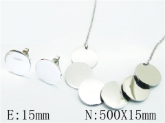 HY Wholesale 316L Stainless Steel Fashion jewelry Set-HY25S0755HHL