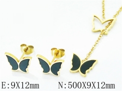 HY Wholesale 316L Stainless Steel Fashion jewelry Set-HY25S0750HLL