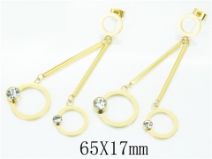 HY Wholesale 316L Stainless Steel Earrings-HY49E0008NLW