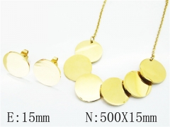 HY Wholesale 316L Stainless Steel Fashion jewelry Set-HY25S0756HJX