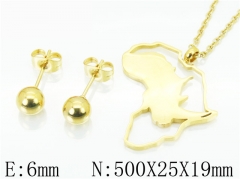 HY Wholesale 316L Stainless Steel Fashion jewelry Set-HY91S1046HHZ