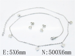 HY Wholesale 316L Stainless Steel Fashion jewelry Set-HY25S0767HHL