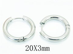 HY Wholesale 316L Stainless Steel Earrings-HY70E0200IQ