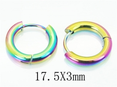 HY Wholesale 316L Stainless Steel Earrings-HY70E0207ILV