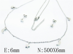HY Wholesale 316L Stainless Steel Fashion jewelry Set-HY25S0761HHL