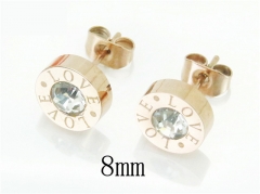 HY Wholesale 316L Stainless Steel Earrings-HY49E0003KL