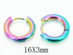 HY Wholesale 316L Stainless Steel Earrings-HY70E0212ILR