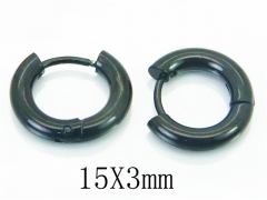 HY Wholesale 316L Stainless Steel Earrings-HY70E0218ILT