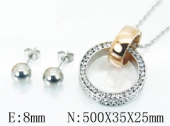 HY Wholesale 316L Stainless Steel Fashion jewelry Set-HY91S1028IJF