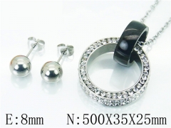 HY Wholesale 316L Stainless Steel Fashion jewelry Set-HY91S1029IJS