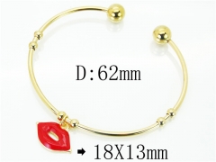 HY Wholesale Stainless Steel 316L Fashion Bangle-HY89B0063JLB