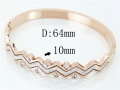 HY Wholesale Stainless Steel 316L Fashion Bangle-HY19B0685HPW