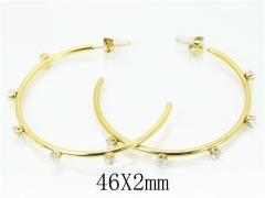 HY Wholesale Stainless Steel Jewelry Earrings Studs-HY15E0201HJF
