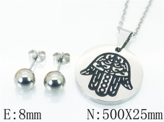 HY Wholesale 316L Stainless Steel Fashion jewelry Set-HY91S1079PF